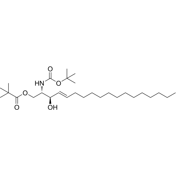 N-Boc-1-pivaloyl-D-erythro-sphingosine 342649-71-2